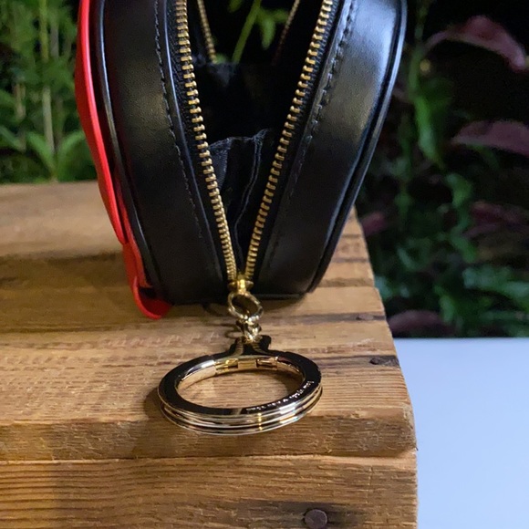 Kate Spade Poppy Zippered Coin Purse with Keychain - Picture 16 of 17